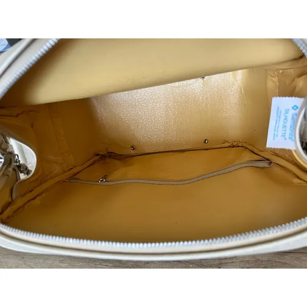 Vintage‎ Samsonite Weekender 60s 70s Mod Mid-Century Women's Tote Bag Structured - Image 5