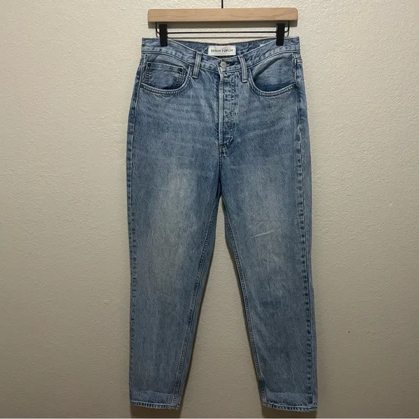 Aritzia Denim Forum The BF High Rise Loose Jeans 28L 28 Tomboy Organic Cotton - Image 2