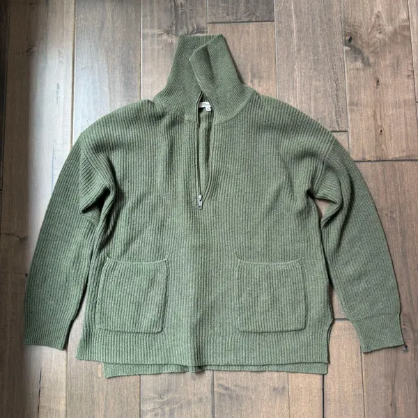 Madewell Half-Zip Knit Sweater - Image 2