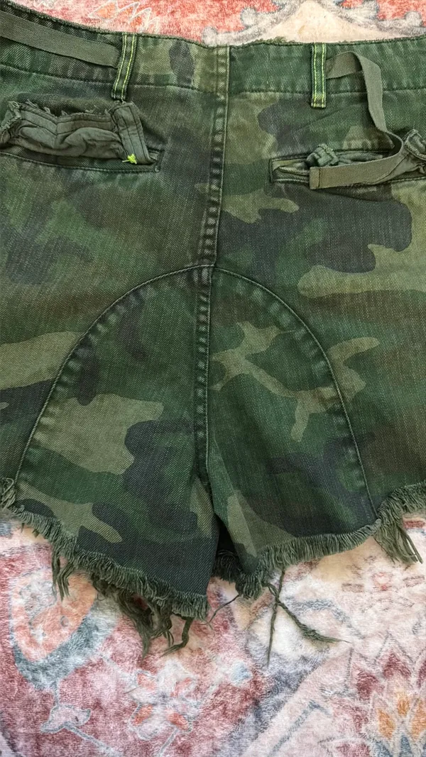We The Free Camo Shorts Commander Cut-Off - Image 4
