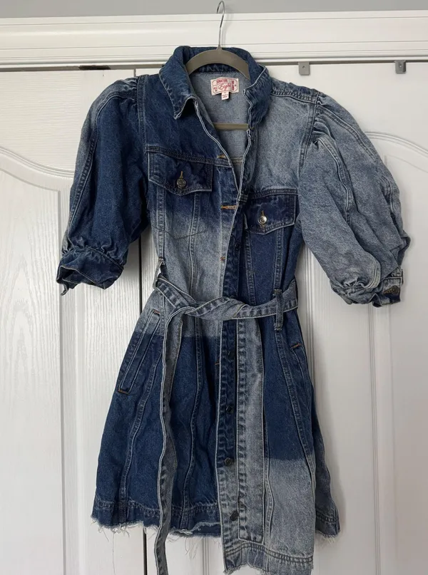 Jean denim dress - Image 3