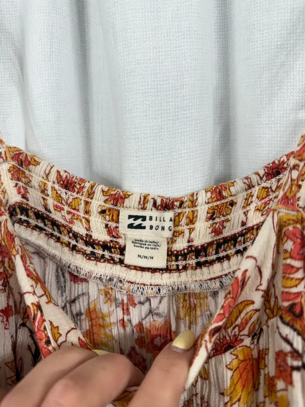 Billabong Dress Maxi Floral M - Image 2