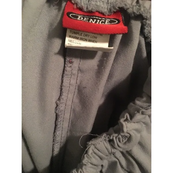 Denice Women's Scrub Uniform Pants Nurse Medical Size M Gray - Image 7