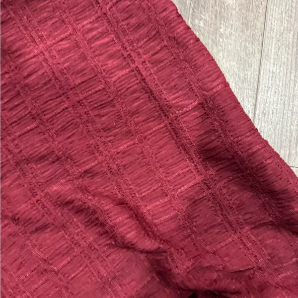 Topshop Deep Red Maxi Skirt - Image 9