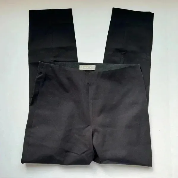 Everlane The Side-Zip Stretch Cotton Pant in Black Size 10 NWOT - Image 6