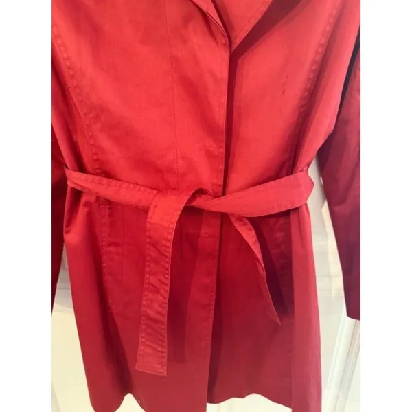 Red trench coats M 6 - Image 4