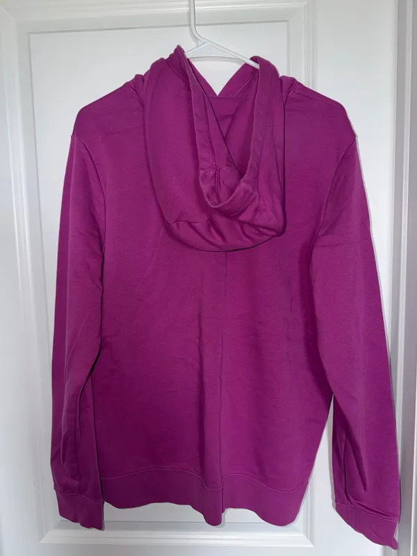 Nike Women's Bright Magenta Pullover Hoodie - Image 2