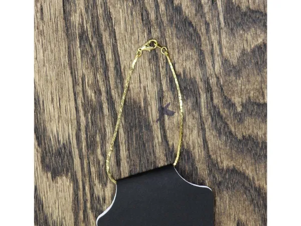 NWT G by Gennaro Womens Fashion Flat Chain Elegant Bracelet Gold Yellow 7.5" - Image 4