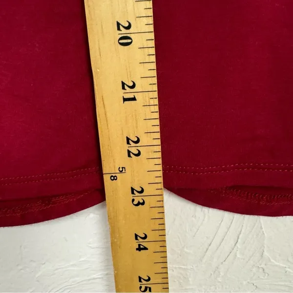 Lovers and Friends Burgundy Red Faux Wrap Mini Skirt Womens M Coquette Luxury - Image 9