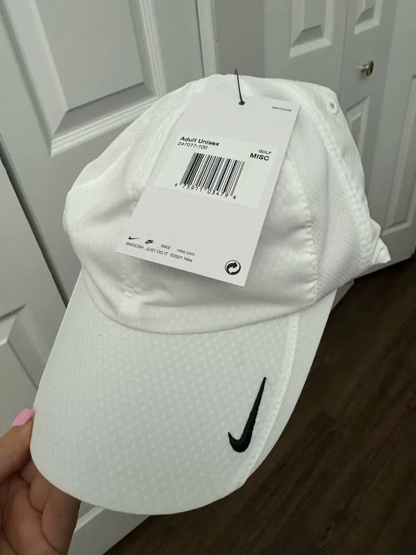 Nike Hat White - Image 2