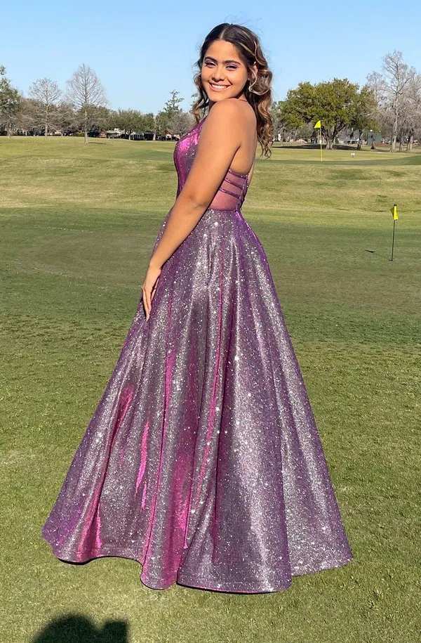 Japan Victor Company purple holographic dress new never worn out - Image 5