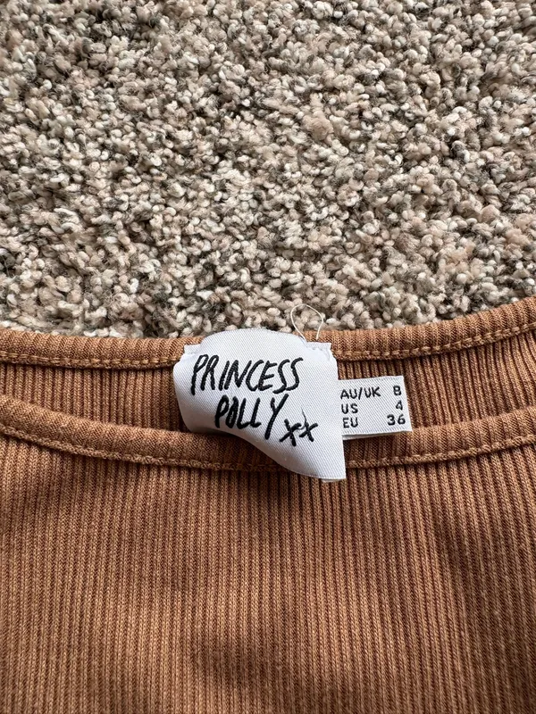 Brown Princess Polly Tank Top - Image 3