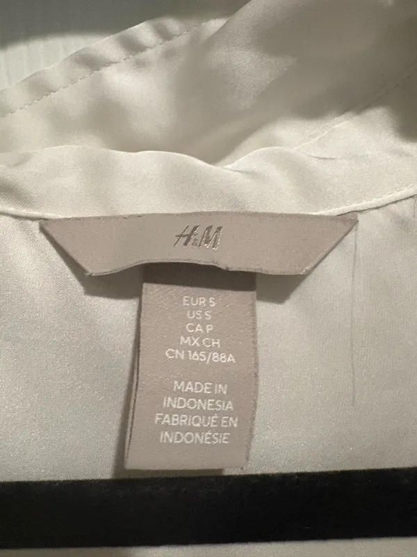 Satin button down blouse  - Image 2