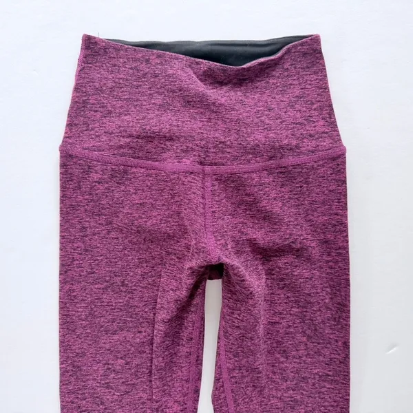 Beyond Yoga Spacedye Caught in The Midi High Waisted Legging Small Beet Purple - Image 3