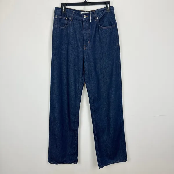 Madewell The Perfect Vintage Wide-Leg Jean in Airy Denim Rinse Wash US 27 NWT - Image 7