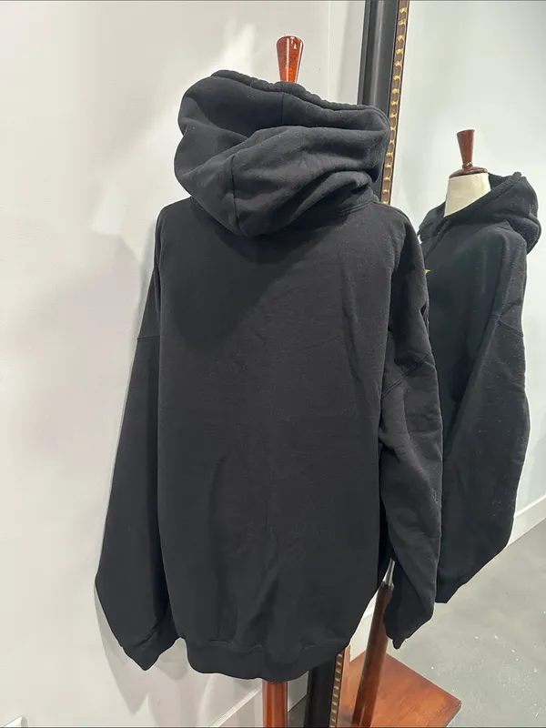 Nirvana Black Hoodie with front Logo - Image 4