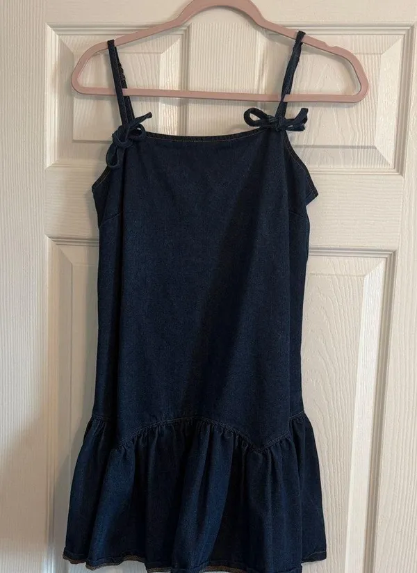 Avec Les Filles Navy Blue Casual Dress - Image 2
