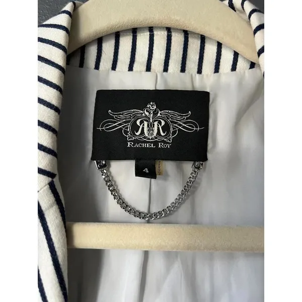 Chic Rachel Roy Striped Blazer - Image 4