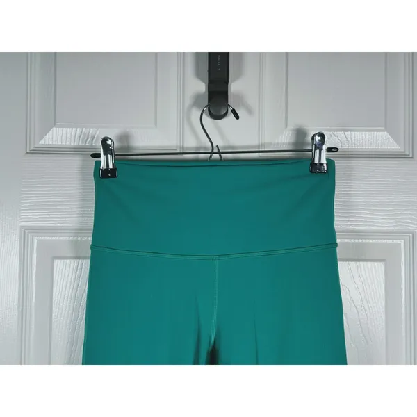 Lululemon Wunder Train High Rise Leggings 24" Green Size 6 Gym Pilates Yoga - Image 5