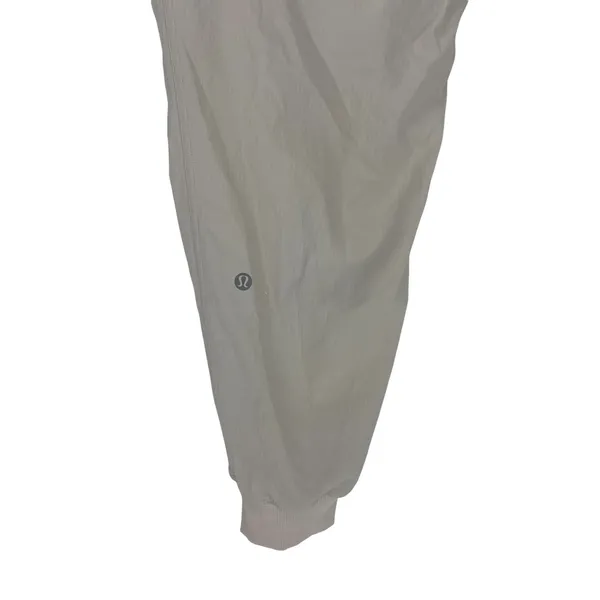 Lululemon Dance Studio Mid-Rise Lined‎ Jogger Raw Linen Size 8 - Image 7