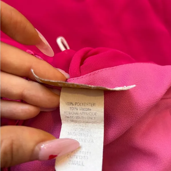 Eureka Vintage Dress Pink - Image 4