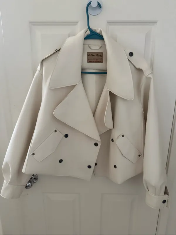 Free People Alexis vegan leather Jacket - Image 3