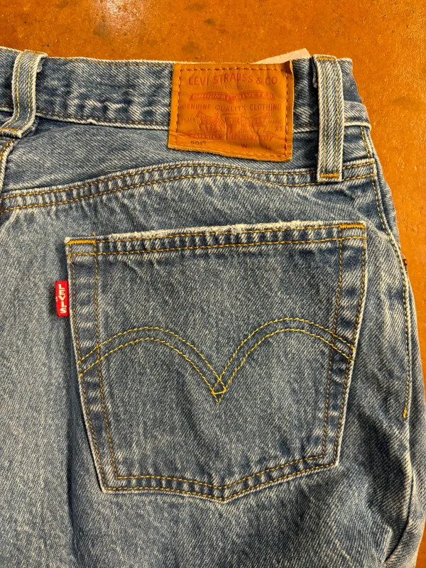 Levi’s 501 High-Rise Straight-Leg Jeans - Image 3