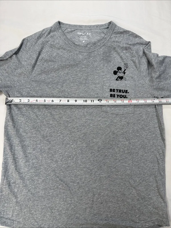 American Eagle Women's Set T-Shirt & Gray Mickey Mouse Print Pajama Joggers - Image 12