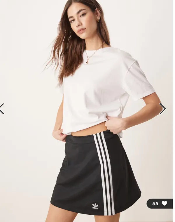 Adidas 3-Stripes Sporty Skirt - Image 3