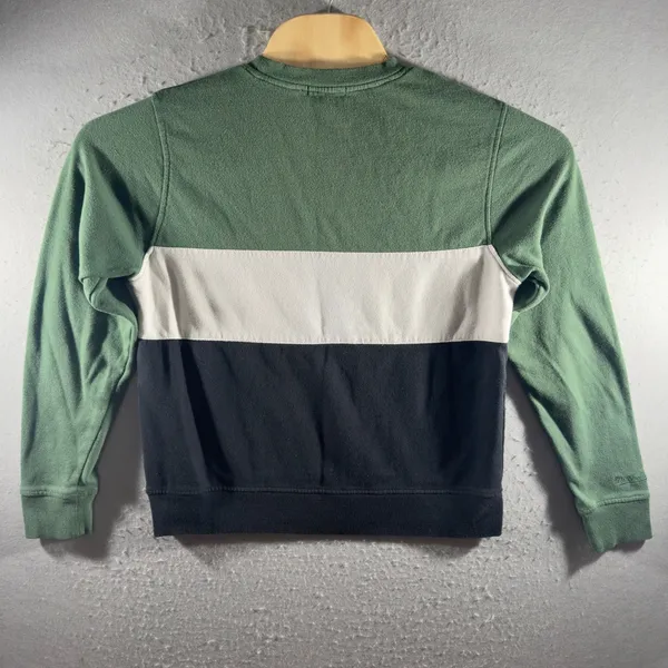 2079 | Mitchell & Ness Green Bay Packers Women M Throwback Colorblock Sweatshirt - Image 2