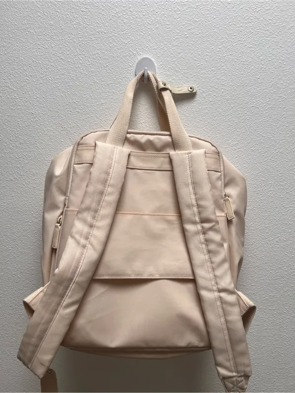 Beis The Expandable Backpack 
in Beige - Image 7