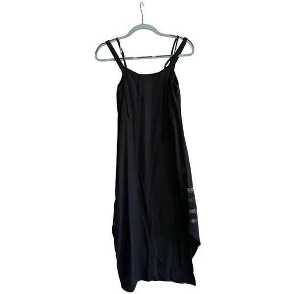 NWT AllSaints Womens Black Emeline Dress Size 0 - Image 2