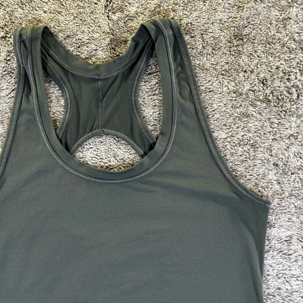Athleta Nitro Tank Women's Medium Dark Green - Image 3