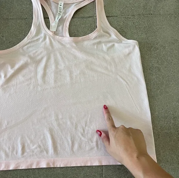 Lululemon Athletica Strawberry Milkshake Swiftly Tank - Race Length - Image 6
