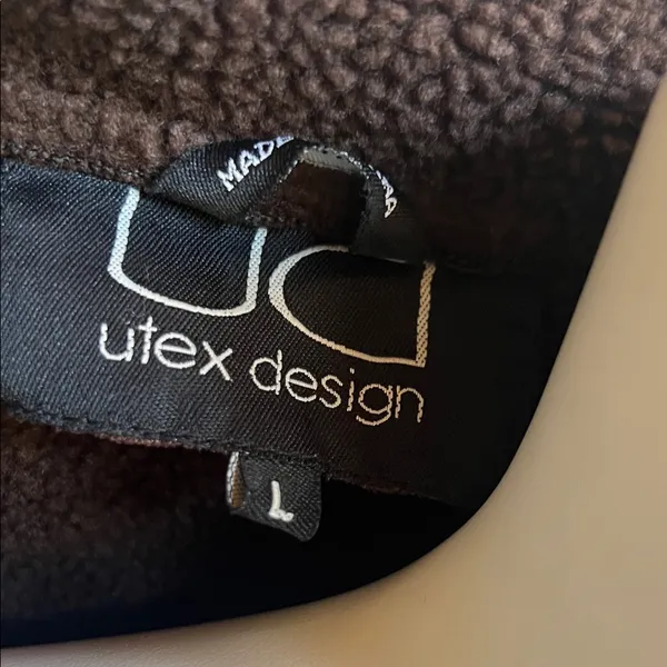 Utex Brown Faux Shearling Coat workwear ranch Dutton style - Image 2