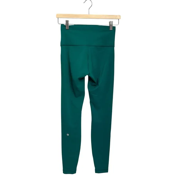NWT lululemon Wunder Train High-Rise Tight 25 Raceway Green Size 6 Authentic - Image 3