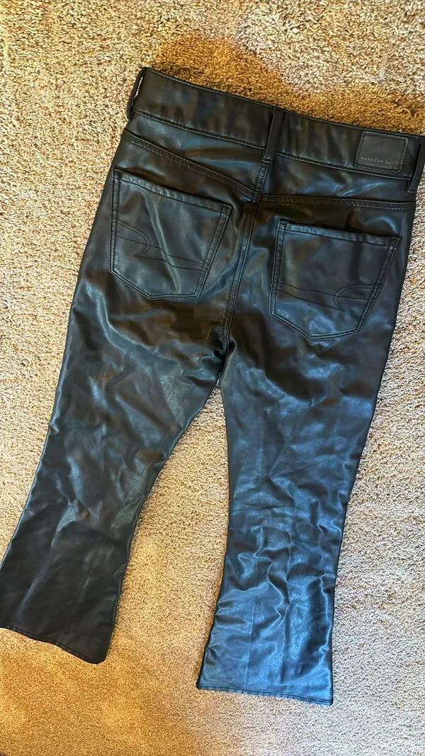American Eagle Leather pants - Image 5