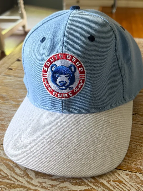 ⚾️South Bend Cubs Baseball Hat Light Blue Adjustable Cap⚾️ – New - Image 7