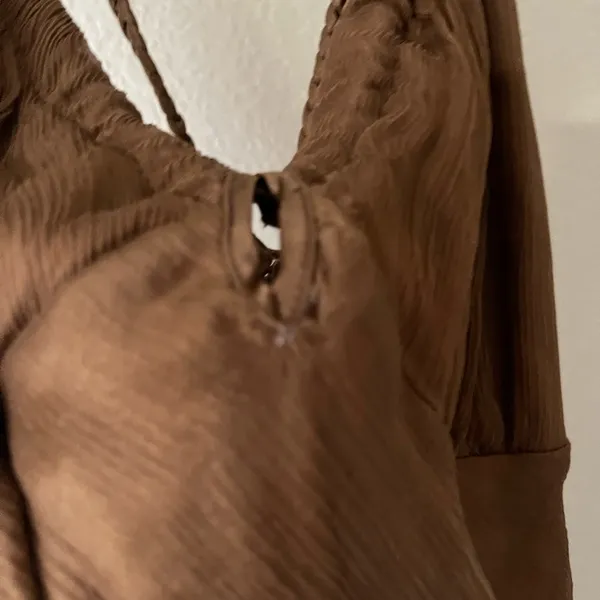 Vintage Y2K silk tunic - Image 5