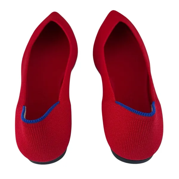 Rothy’s The Point Flats Regular Width Pointed Toe Holiday Festive Size 9 NWOT - Image 4