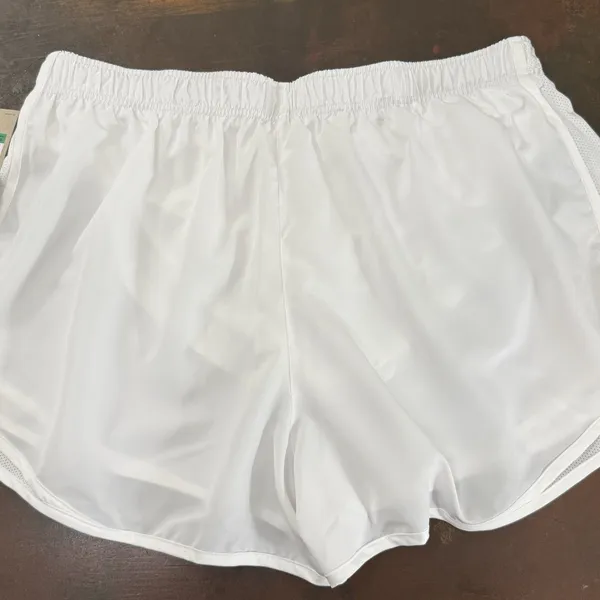 Nike Dri-FIT Running Shorts Women’s White Lined Athletic Training 831558-100 XL - Image 10