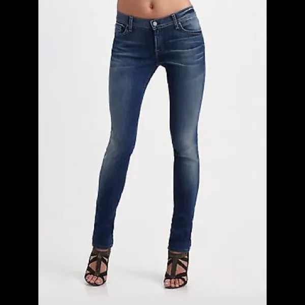 7 for all mankind faded jeans. EUC - Image 5
