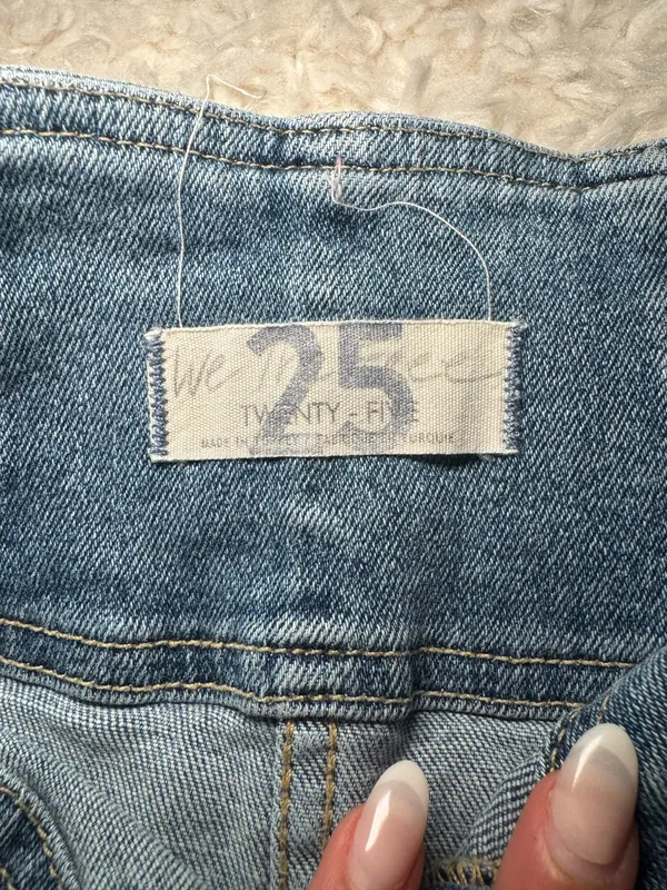Free People Denim Skirt Mini - Image 6