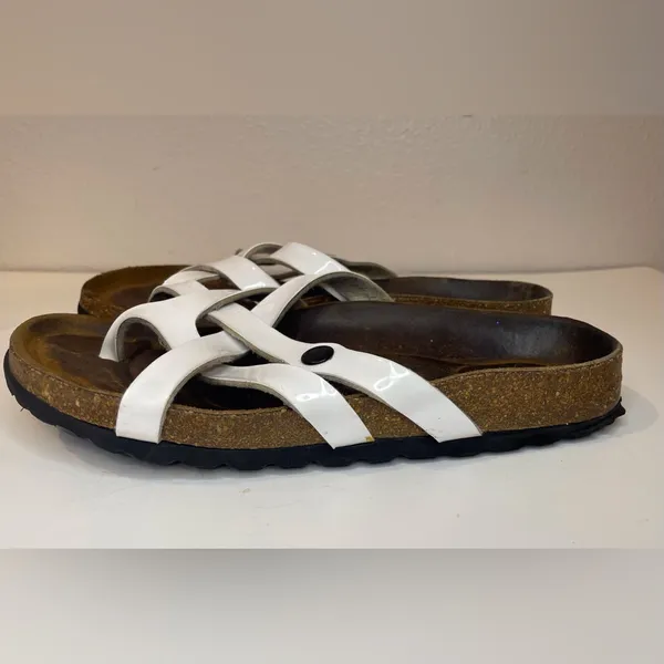 Betula by Birkenstock Women’s‎ White Strappy Sandals Size 6-6.5 (37) - Image 2