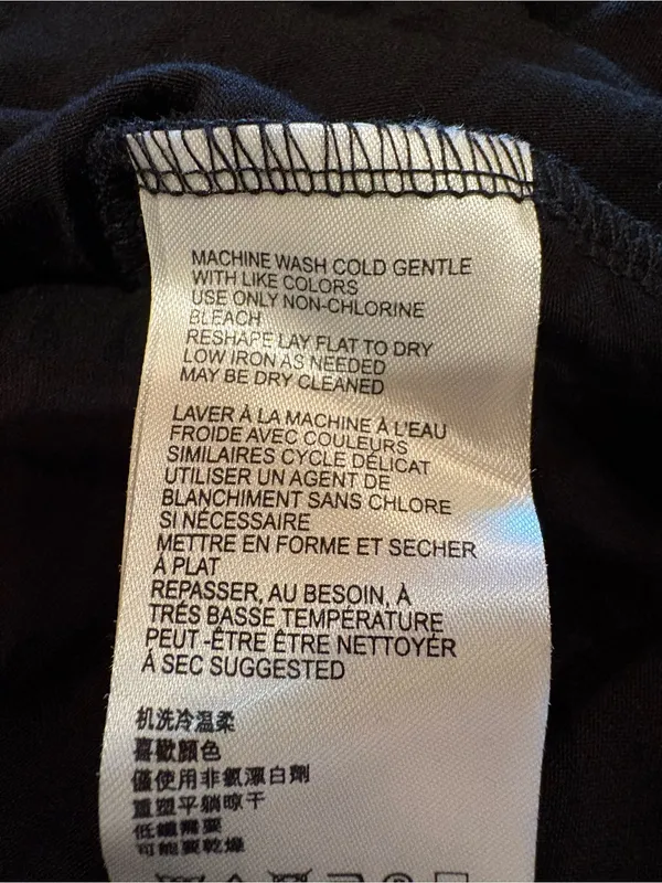Anthropologie Maeve Black Sleeveless Draped Maxi Dress women’s L - Image 7