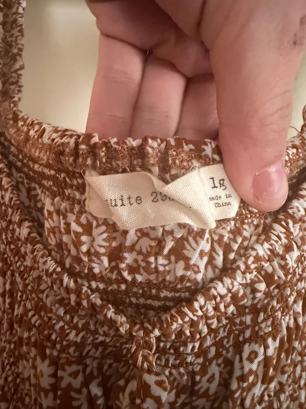 Top. Brown Size L - Image 2