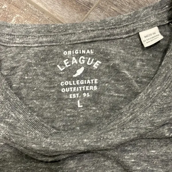 Original League College Corner Miami Hurricanes retro long sleeve t-shirt large - Image 5