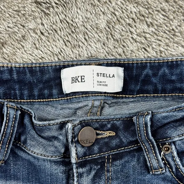 BKE Denim Stella Low Rise Slim Fit Women's 27 - Image 6