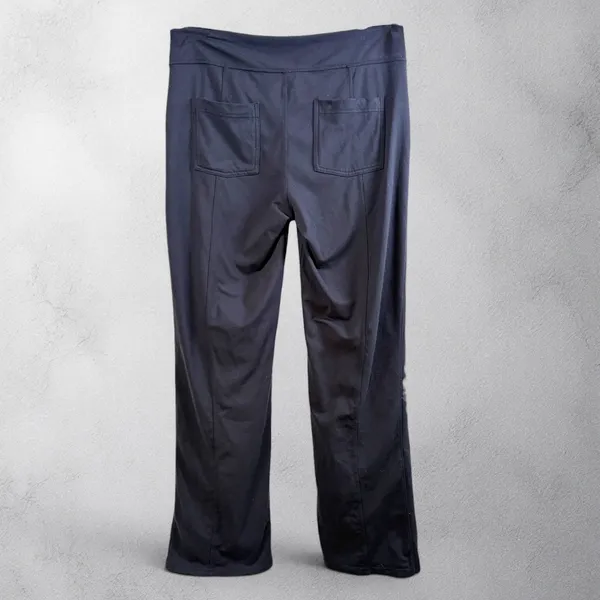 ATHLETA Pocket High-Rise Straight Leg Yoga Pants‎ Black, (XL) - Image 4