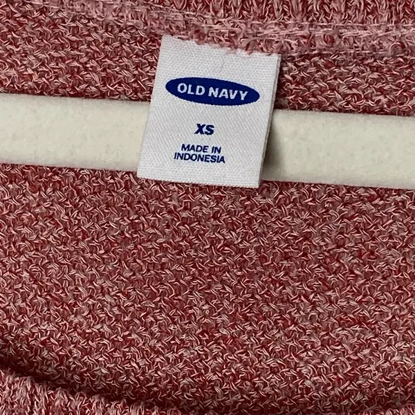Old Navy Pink Long Sleeve Sweater Shirt Extra Small - Image 3